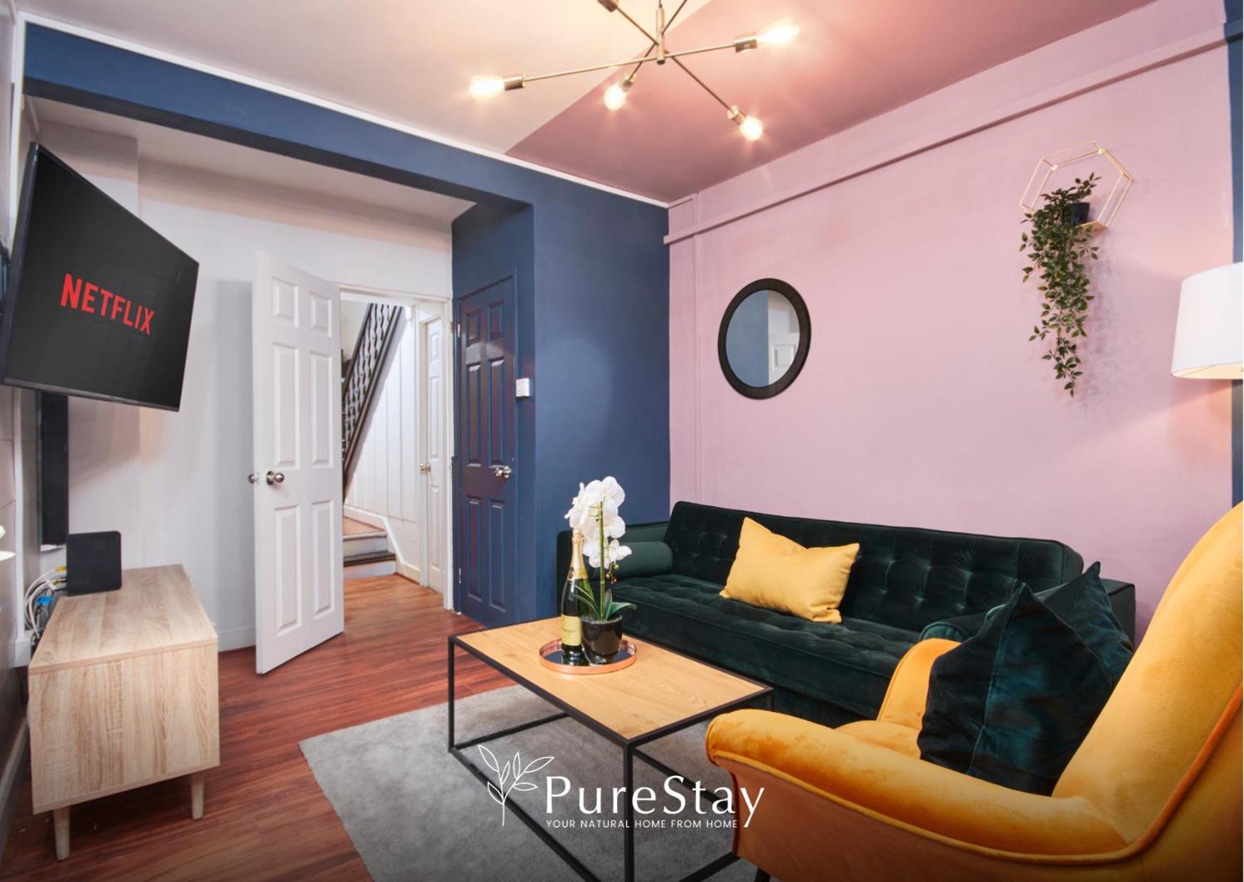 5 Bed House In Leamington Spa Perfect For Contractors With 7 Beds By Purestay - 14 Night Min! Eksteriør bilde